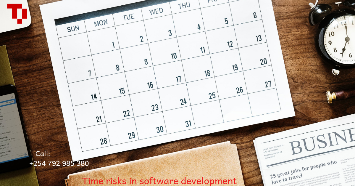 Time risks in software development